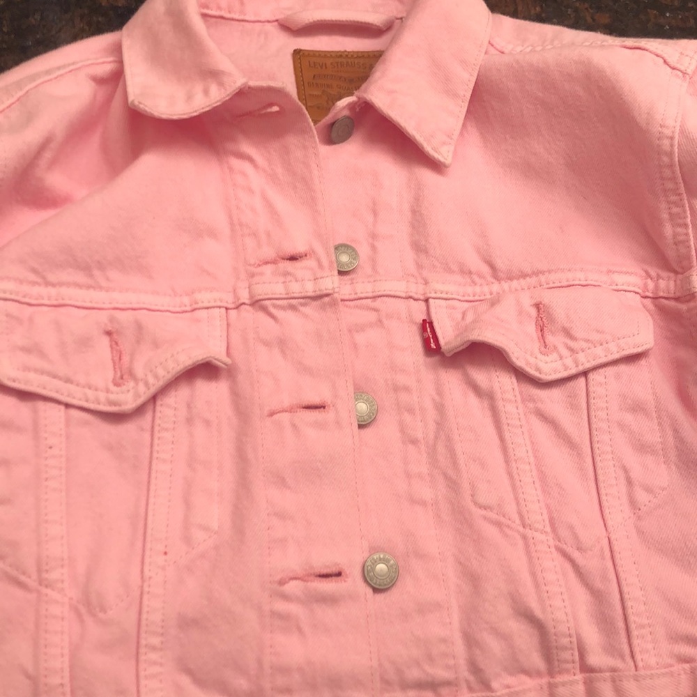 Levi’s Pink Denim Jacket